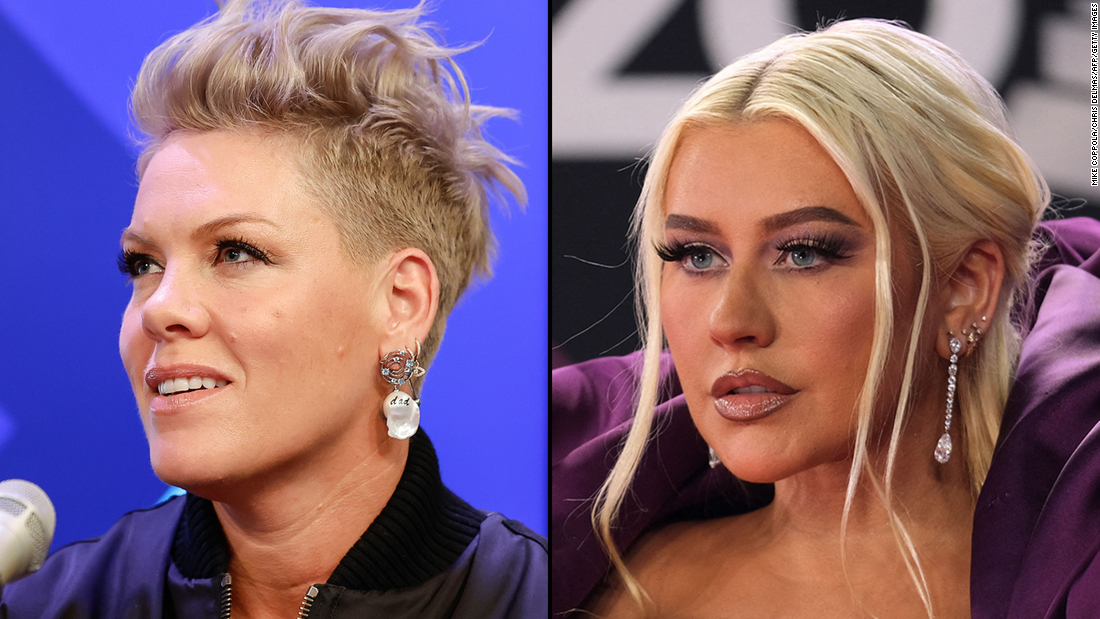 Pink disappointed her comments about a decades-old argument with Christina Aguilera made headlines