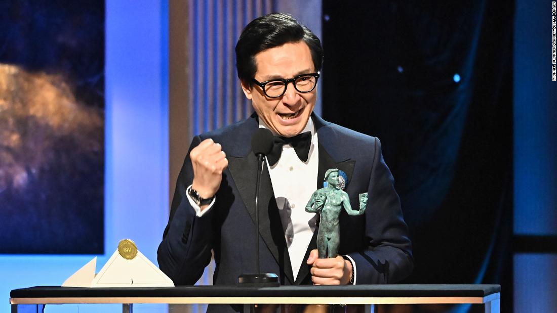 Ke Huy Quan makes history with 2023 SAG award win for 'Everything Everywhere All at Once'