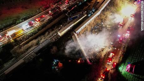 Photos emerged showing the devastation of the crash, with emergency workers racing to locate survivors.