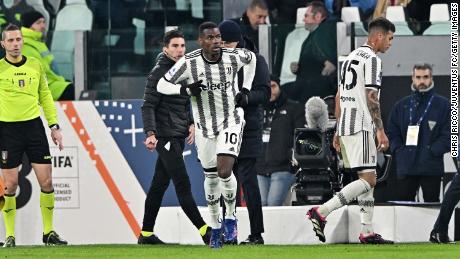Paul Pogba made his second debut for Juventus after coming on as a substitute in the second half.