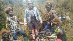 230301170828 new zealand pilot with separatist fighters hp video Indonesian security forces in standoff with rebels holding New Zealand pilot hostage