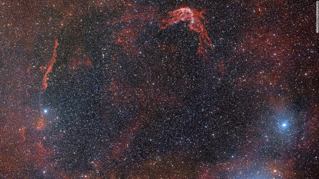 Das neue Bild zeigt eine Supernova, die erstmals im Jahr 185 beobachtet wurde