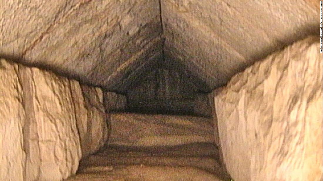 Hidden passage discovered in 4,500-year-old Great Pyramid of Giza