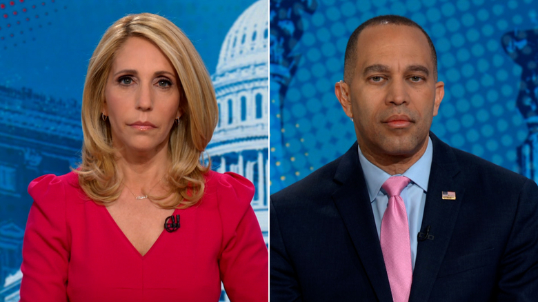 Bash asks Jeffries: Did President Biden pull the rug out from under you?