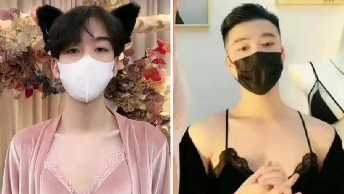 China censors women modeling lingerie on livestream shopping -- so men are doing it