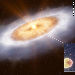 Nearby star system reveals missing link behind water in our solar system