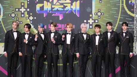 South Korean band NCT 127 attending a festival at Jamsil Arena in December in Seoul. The artists are represented by SM Entertainment, which is currently in the midst of several shareholder disputes. 