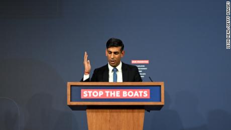 Prime Minister Rishi Sunak&#39;s government has made stopping migrant boats arriving a top priority