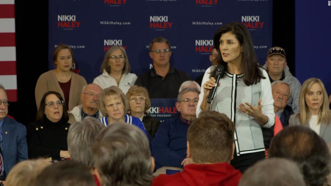 NextImg:Nikki Haley calls for raising retirement age - CNN Video