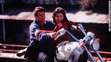 (From left) Pierce Brosnan and Michelle Yeoh in &#39;Tomorrow Never Dies.&#39;