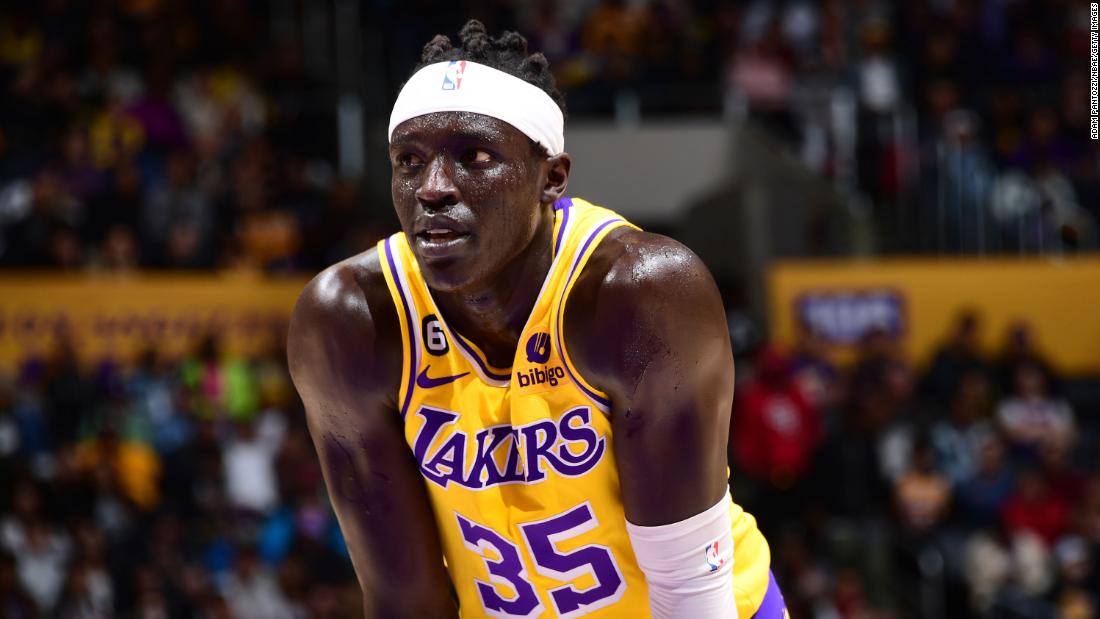Born in Sudan, Wenyen Gabriel was drafted by the Sacramento Kings in 2018 and joined the Los Angeles Lakers in 2022.