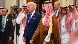 230310060038 01 mbs biden 071622 file hp video Saudi Arabia informs the US of its conditions for normalization with Israel, reports say