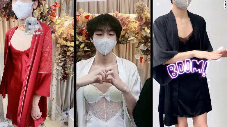 Men are modeling lingerie in China. Here&#39;s why