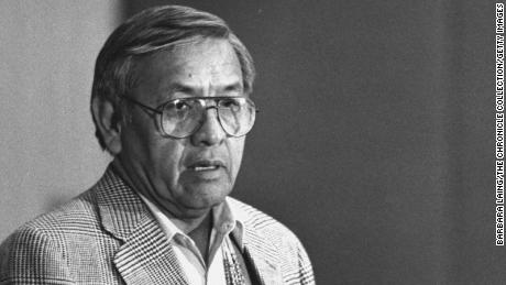 Peterson Zah served as president of the Navajo Nation from 1990 to 1995.