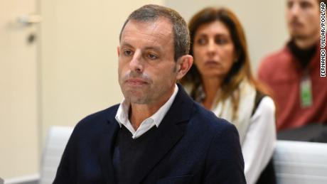 Former Barça president Sandro Rosell is one of the accused in the Prosecutor&#39;s Office report.
