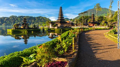 Dubbed the &#39;Island of the Gods&#39;, the Indonesian island of Bali attracts large numbers of Russians. 