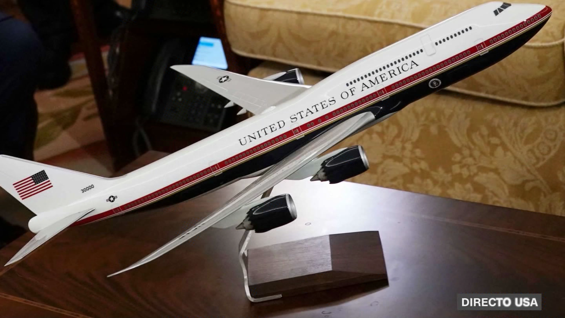 Desvelan nuevo esquema de colores para el Air Force One que descarta el diseno de Trump