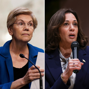 Elizabeth Warren issues statement after her comments on Harris