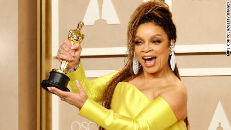 Ruth E. Carter won her second Oscar for best costume design for her work on &quot;Black Panther: Wakanda Forever.&quot; She&#39;s the first Black woman to win multiple Oscars. 