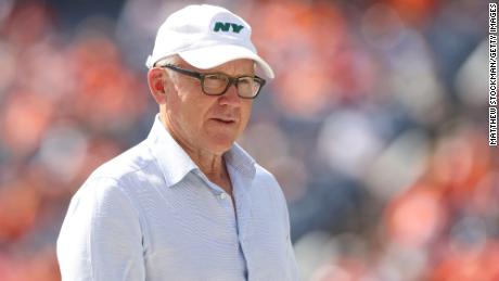 Rodgers said he held &quot;interesting&quot; talks with New York Jets owner Woody Johnson.