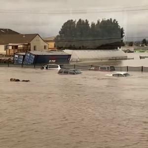 Breached levees and collapsed roofs: Storms continue to pummel California