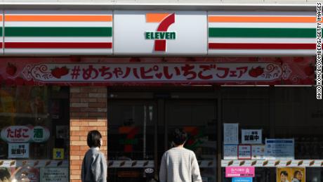 A 7-Eleven convenience store in Japan&#39;s Kanagawa Prefecture, on January 9, 2023. 