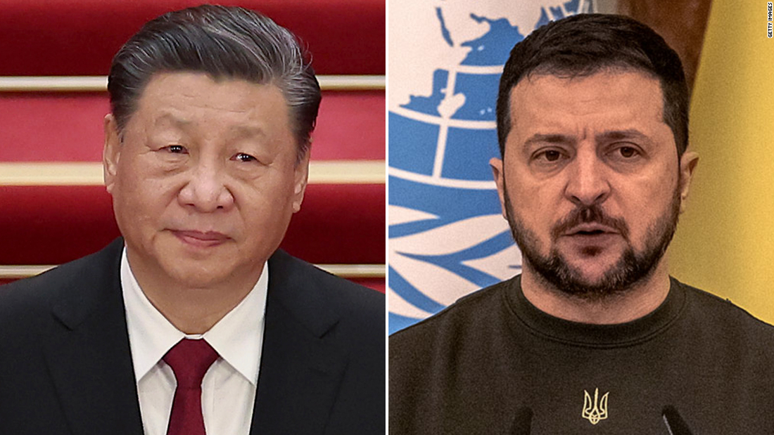 Xi Jinping speaks with Ukrainian Zelensky for the first time since the Russian invasion