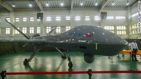 Taiwan unveils its new combat and surveillance drones as China threat grows