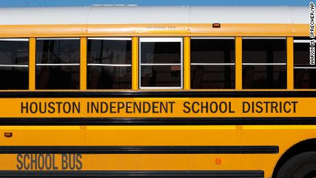 A school bus is seen March 4. 