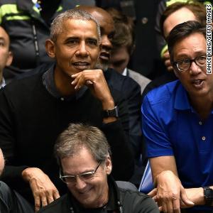Obama fills out his March Madness brackets