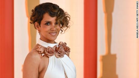 Halle Berry attends the 95th Annual Academy Awards at the Dolby Theatre in Hollywood, California on March 12.