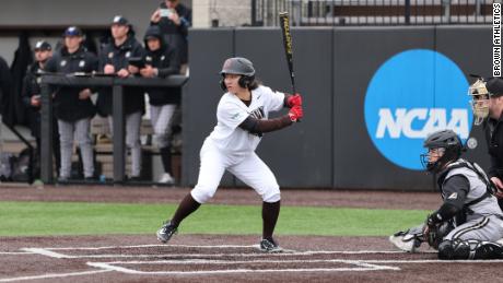 Olivia Pichardo became the first woman to play in a Division I baseball game.