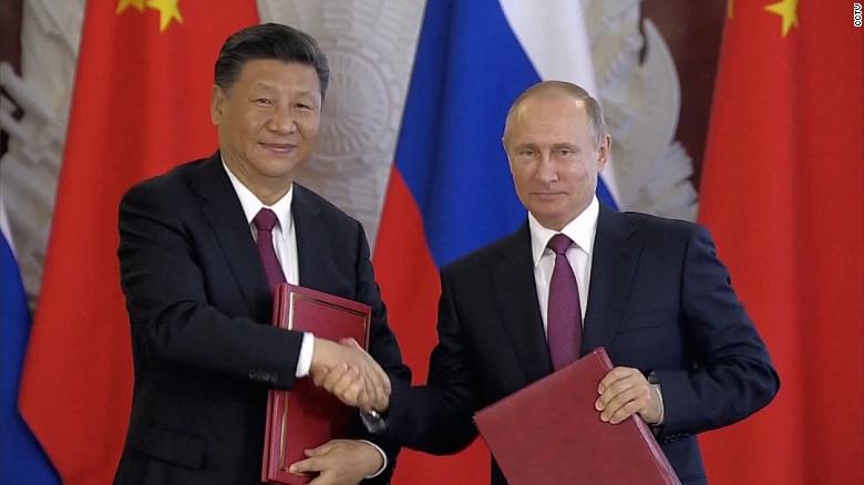 See what some Chinese citizens are saying about Xi&#39;s visit with Putin