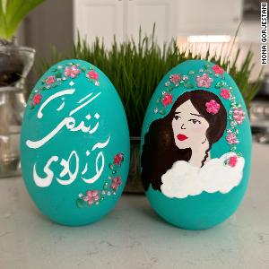 Iranian Americans are celebrating their New Year with tempered spirits