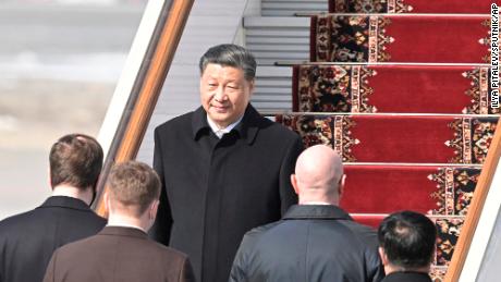 China&#39;s Xi arrives in Moscow for first visit since Russia invaded Ukraine