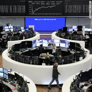 European markets recover on a wild day for bank stocks