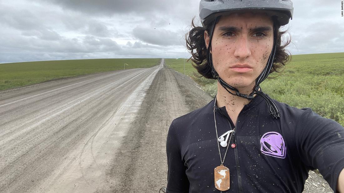 The teen who set off on a 20,000-mile cycle ride without asking his parents