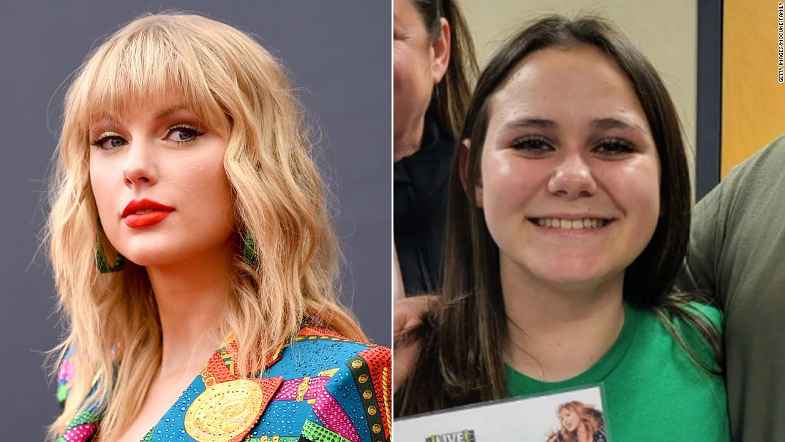 See how Taylor Swift surprised one super fan