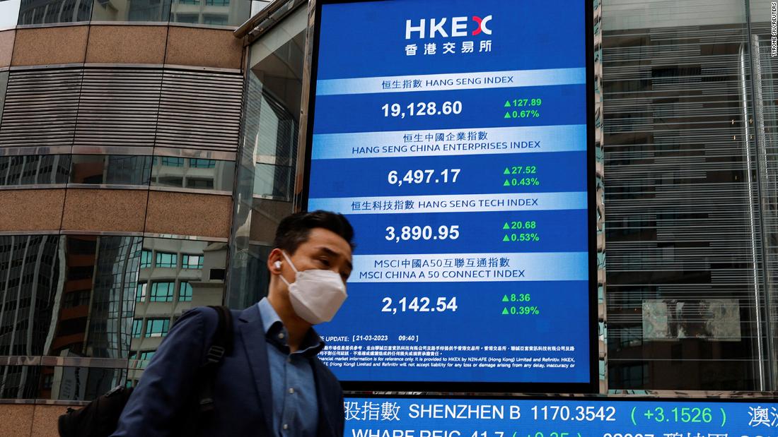 Global stocks rise as investor worries about global banking turmoil ease