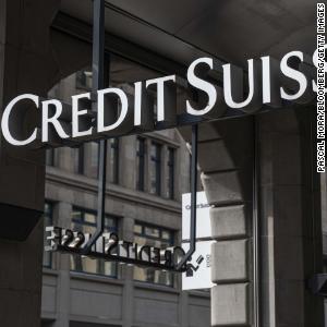 Credit Suisse's gold bars, hats and bags are cropping up in online stores