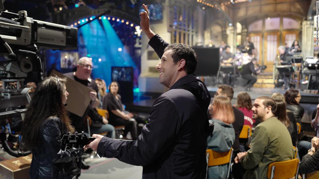Sandler returns to &quot;Saturday Night Live&quot; to host the show in May 2019.