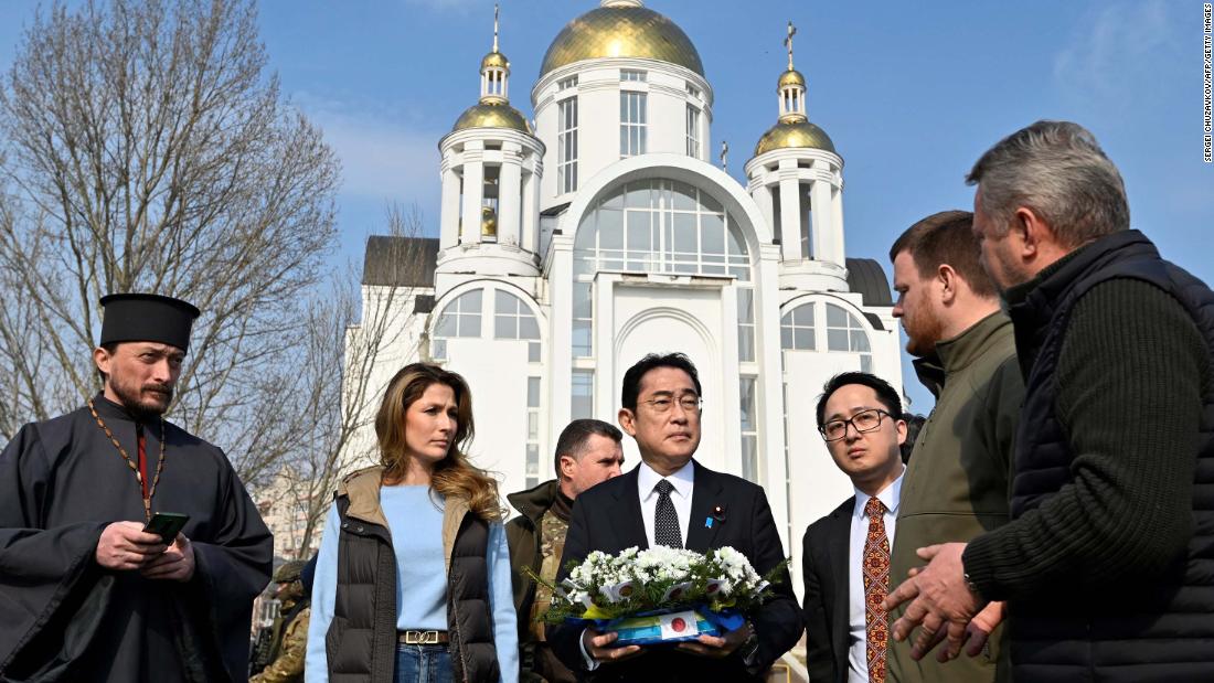 Japan Prime Minister Kishida makes surprise visit to Ukraine to meet Zelensky