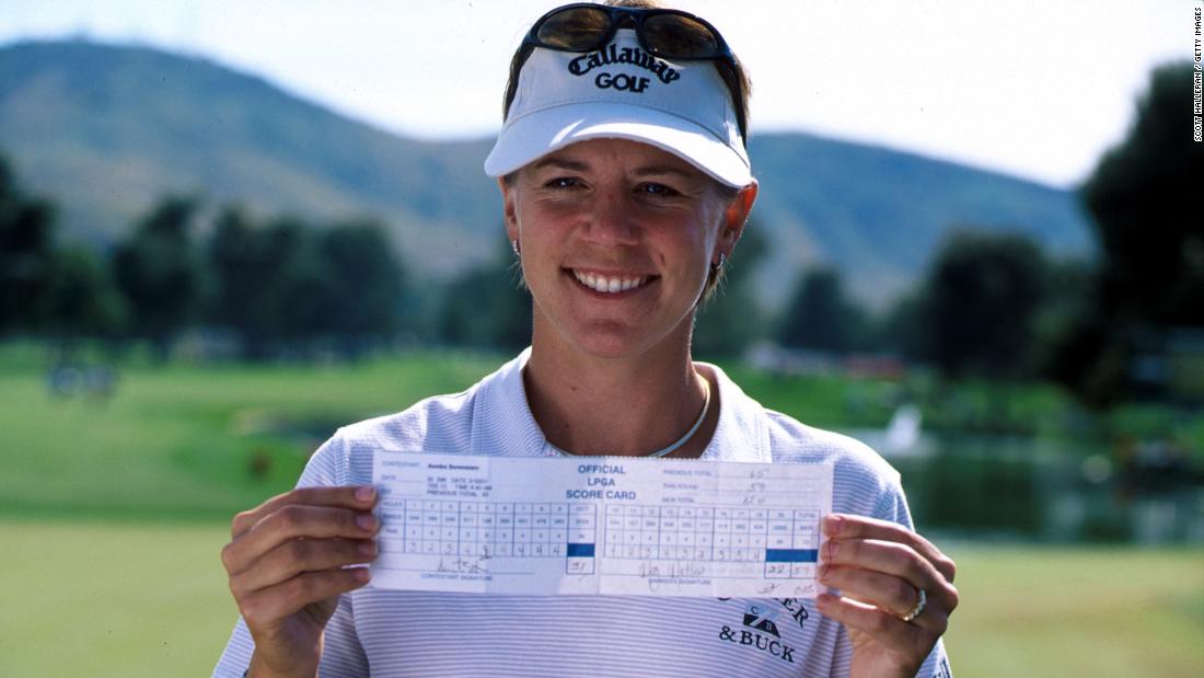 &lt;strong&gt;Ms. 59, Annika Sörenstam:&lt;/strong&gt; With 10 major wins and 72 LPGA Tour titles, &lt;a href=&quot;https://www.cnn.com/videos/sports/2021/04/27/annika-foundation-sorenstam-women-living-golf-spt-intl-spc-vision.cnn&quot; target=&quot;_blank&quot;&gt;Annika Sörenstam&lt;/a&gt; has a near endless supply of memorable rounds to call upon, but her second round at the 2001 Standard Register PING holds a special significance. The legendary Swede shot the first ever 59 in women&#39;s golf history in Phoenix to earn the unique title of &quot;Ms. 59.&quot; Al Geiberger lays claim to &quot;Mr. 59&quot; as the first to shoot the score at a PGA Tour event, in 1977.