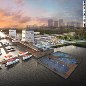 South Korean capital announces plans for 'floating' swimming pool and art pier