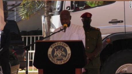 Ugandan president says 'homosexuals are deviations from normal'