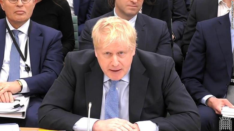 Boris Johnson faces UK lawmakers over &quot;Partygate&quot; scandal