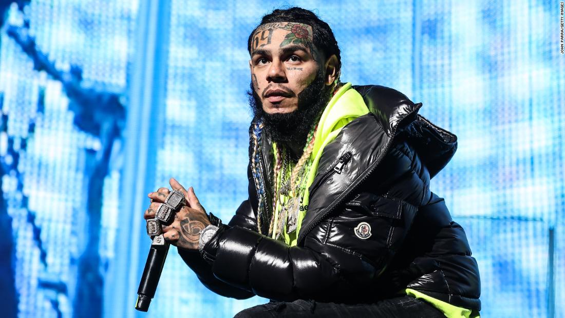 Rapper Tekashi 6ix9ine injured, taken to hospital after South Florida gym attack