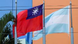230323033904 01 taiwan honduras flags 031523 file hp video Taiwan recalls ambassador from Honduras, prepares to lose another diplomatic ally to China