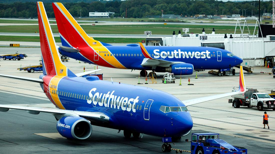 Vuelos de Southwest Airlines suspendidos por problemas con el equipo