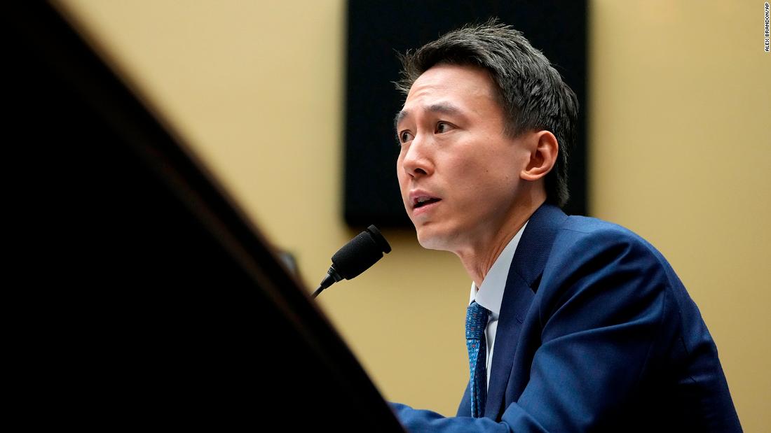 TikTok CEO Shou Chew testifies at congressional hearing